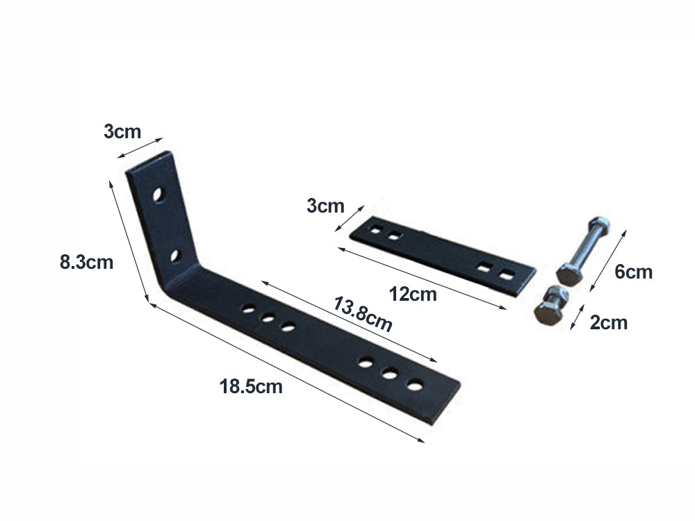 Car side Awning Mounting Brackets Kit
