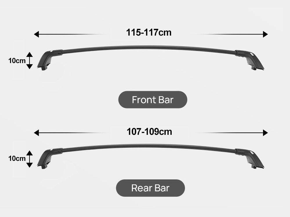 Roof Rack Cross Bars for Toyota RAV4 2019-2025