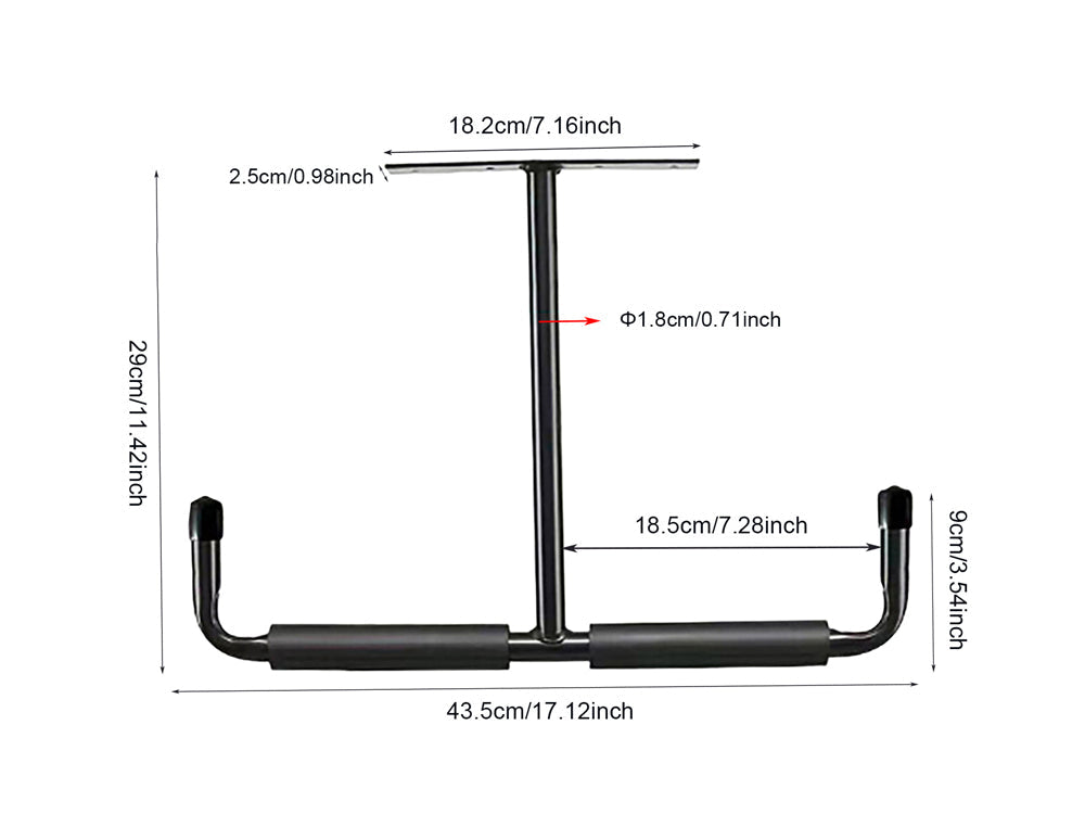 Overhead Ceiling Mounted Garage Storage Hooks Rack Hanger