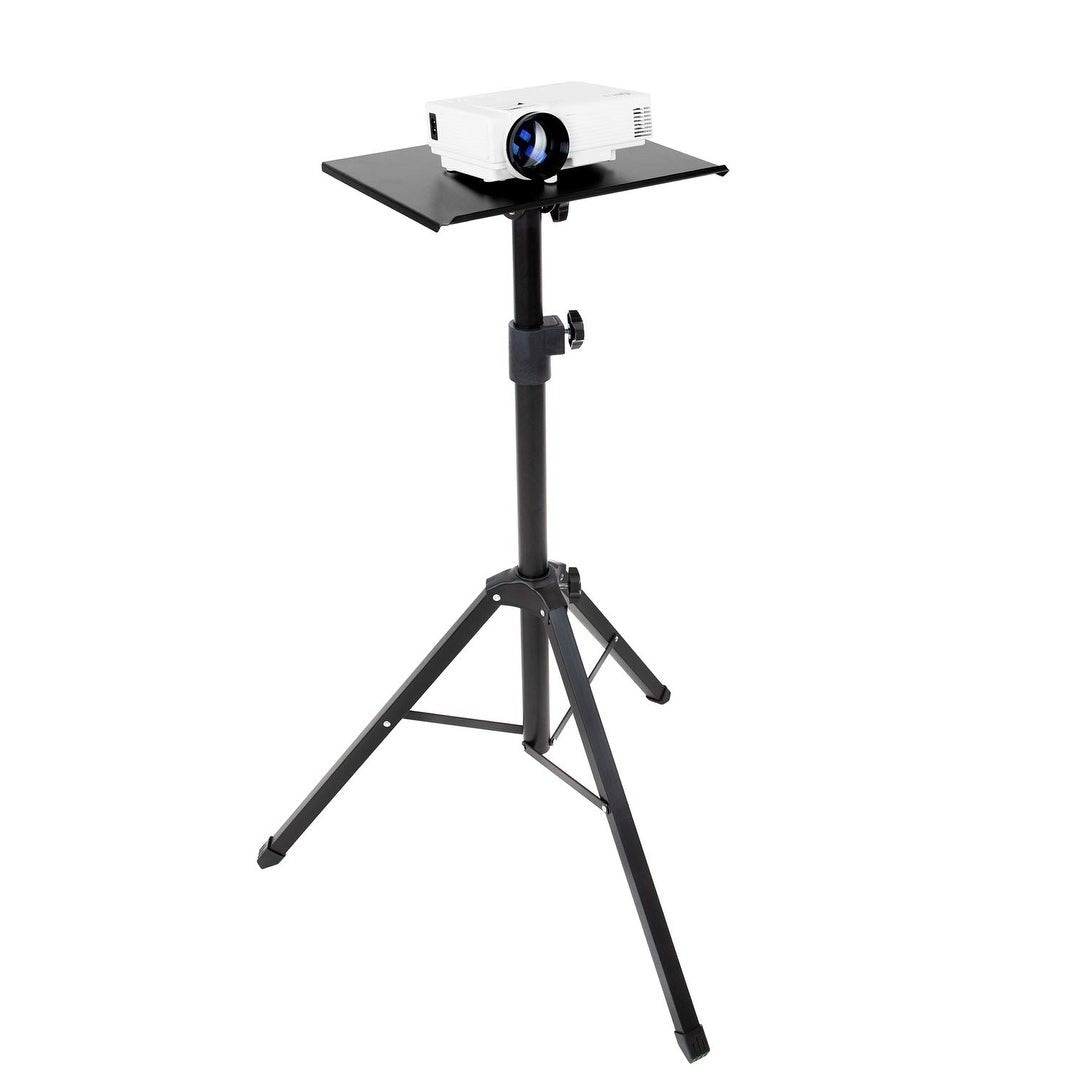Laptop stand with tripod