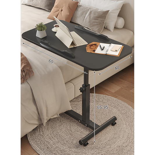 Overbed laptop table