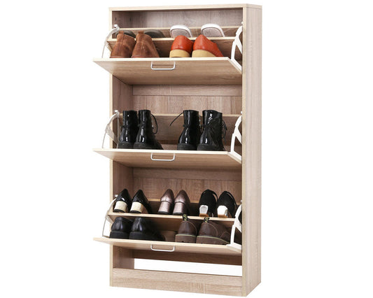 3 tier shoe storage cabinet