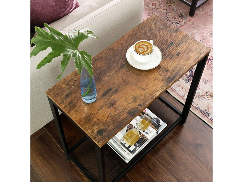 Durable steel frame table