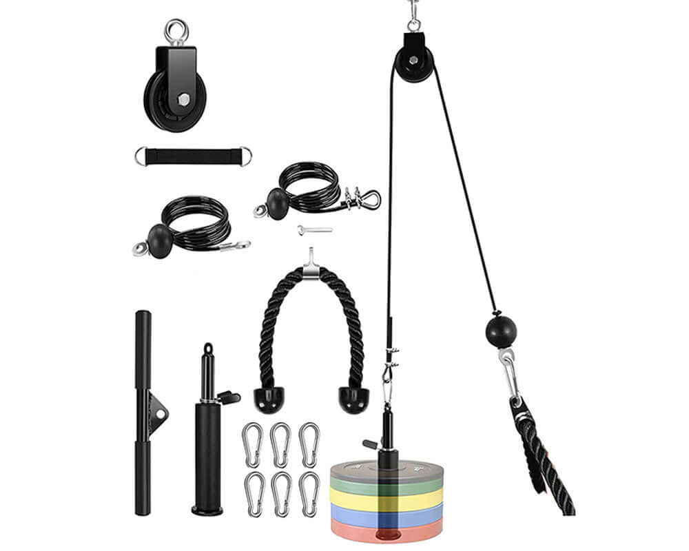detachable pulley handles