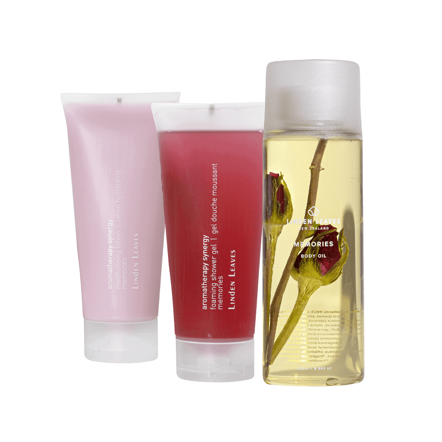 Memories Body Oil, Gel, Lotion Bundle