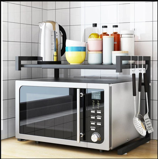Microwave Oven Rack Stand Storage Cabinet Organizer