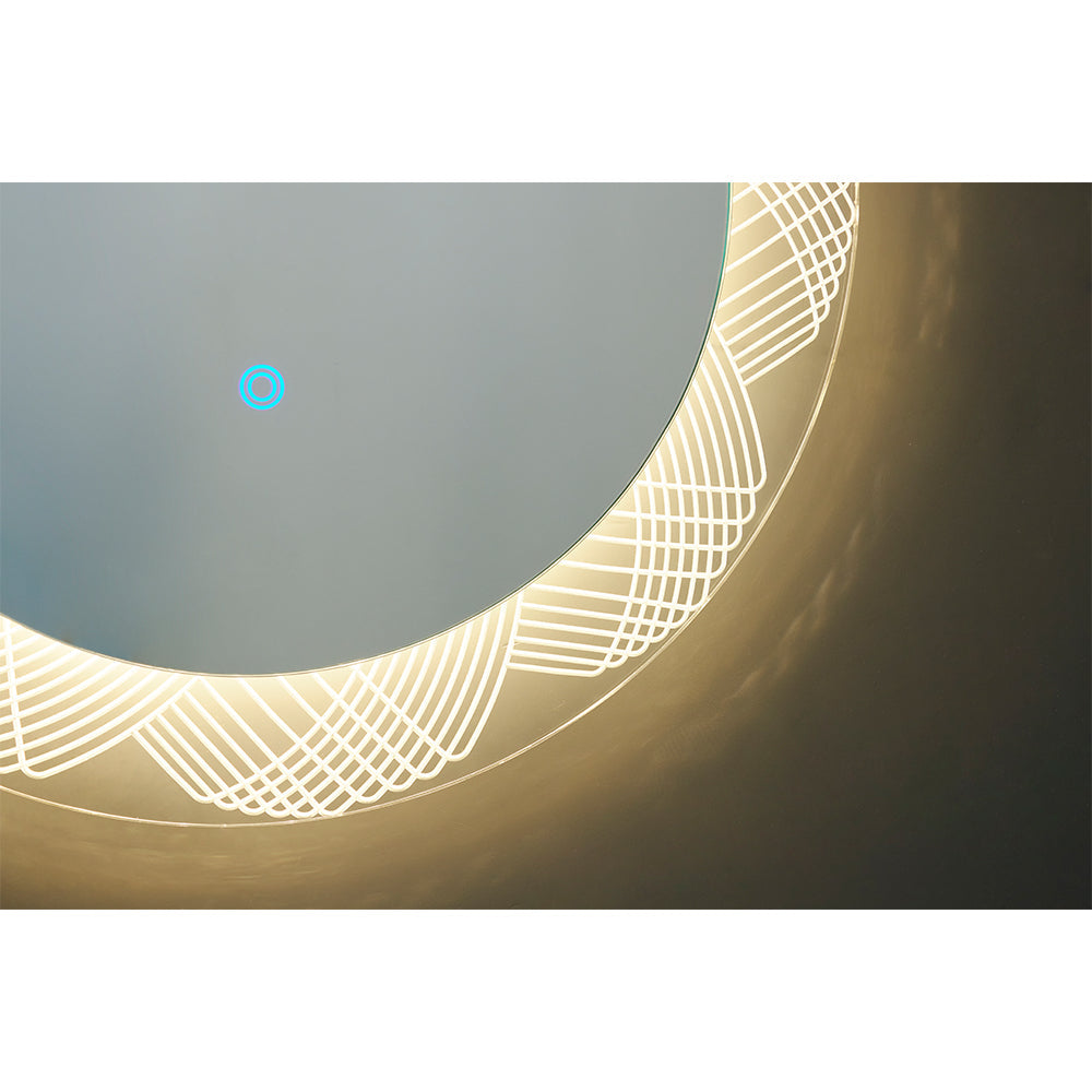 Bathroom LED Mirror 80CM