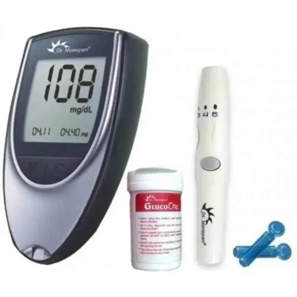 Dr. Morepen Blood Glucose Meter with 50 Strips