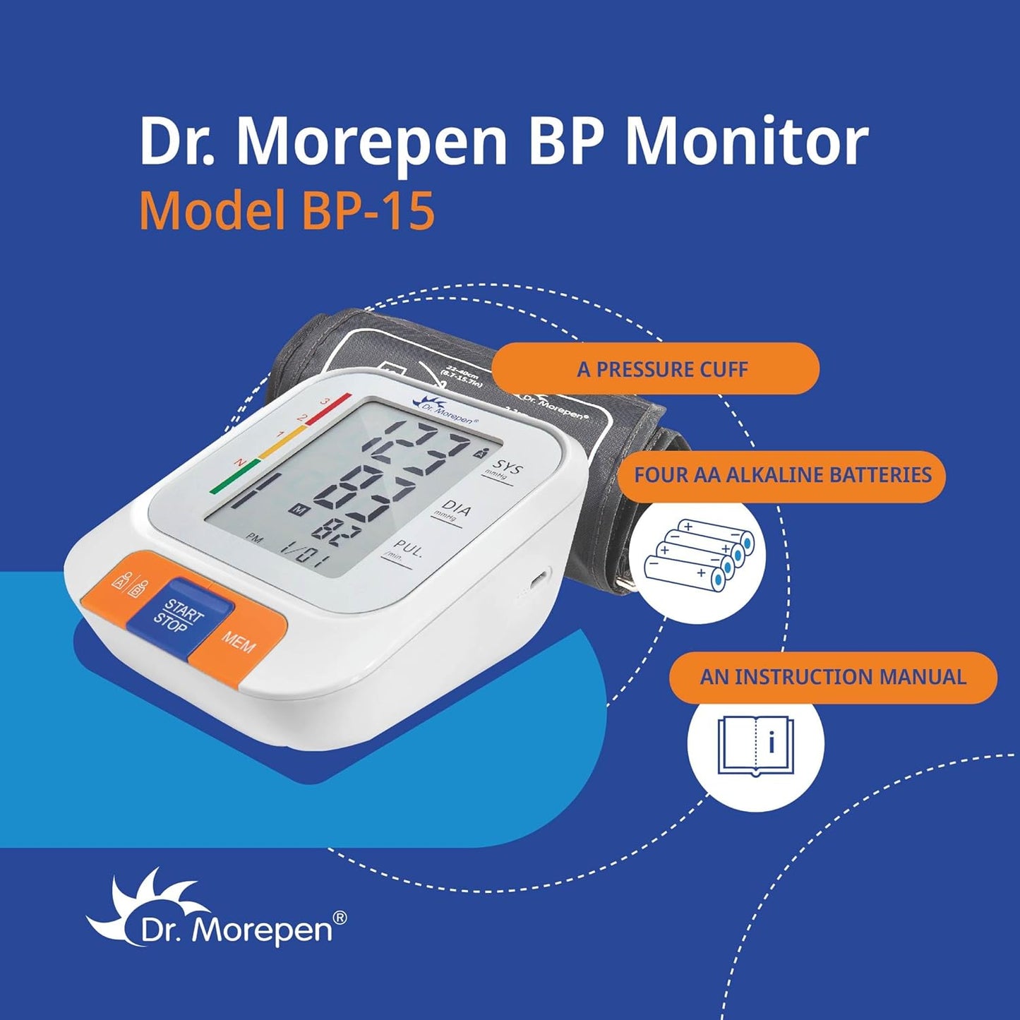 Dr. Morepen BP-15 Blood Pressure Monitor