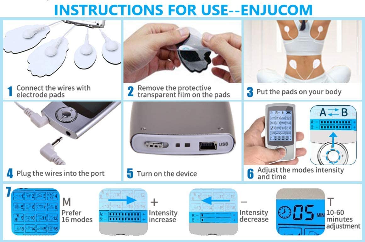 Tens machine with LCD display