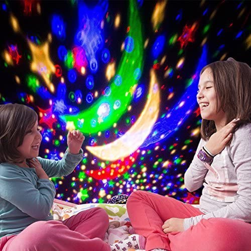 Stars Starry Sky Night Light Led Projector Luminaria Moon Table Night Lamp - The Shopsite