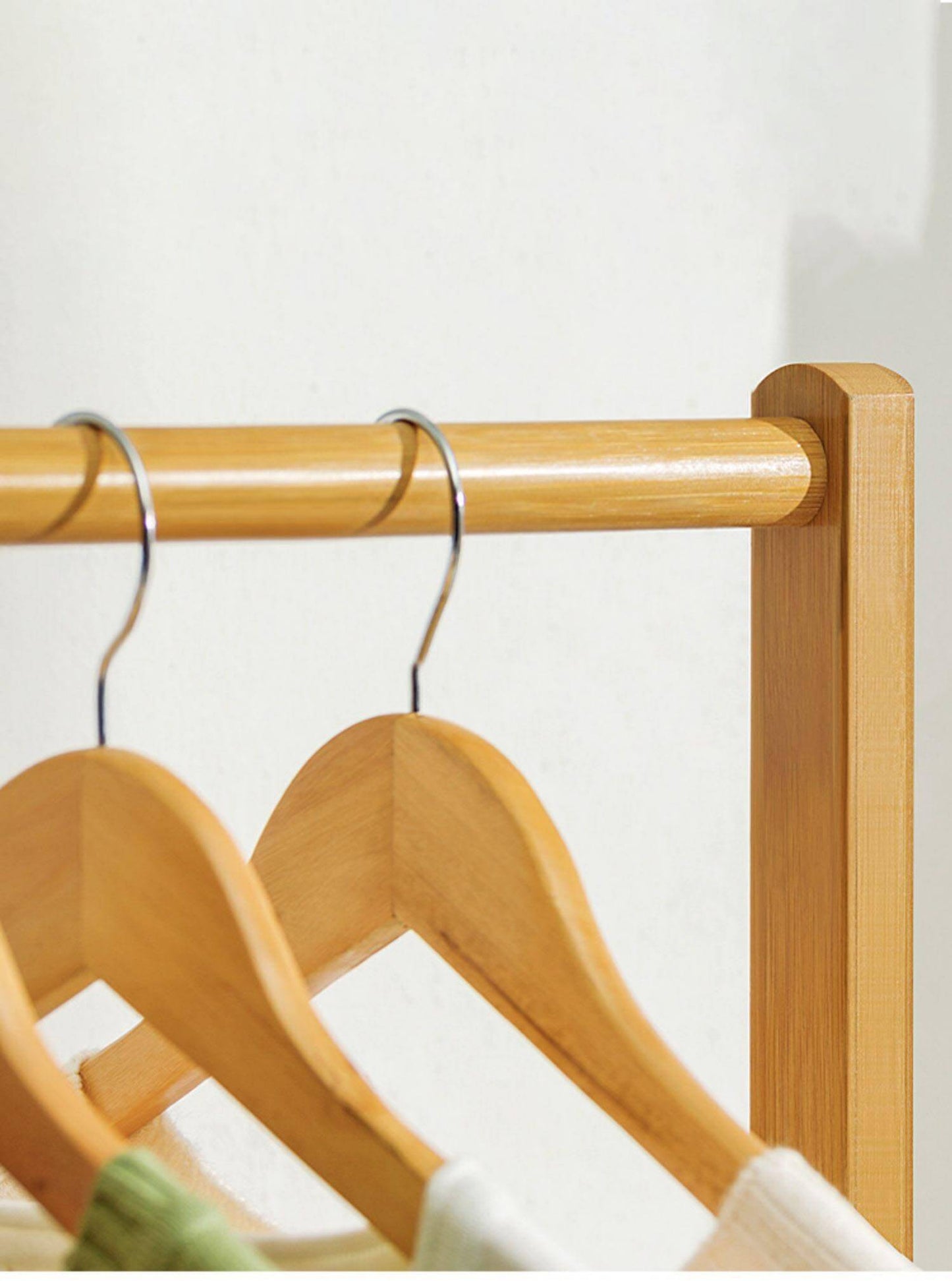 Coat rack with multiple hooks