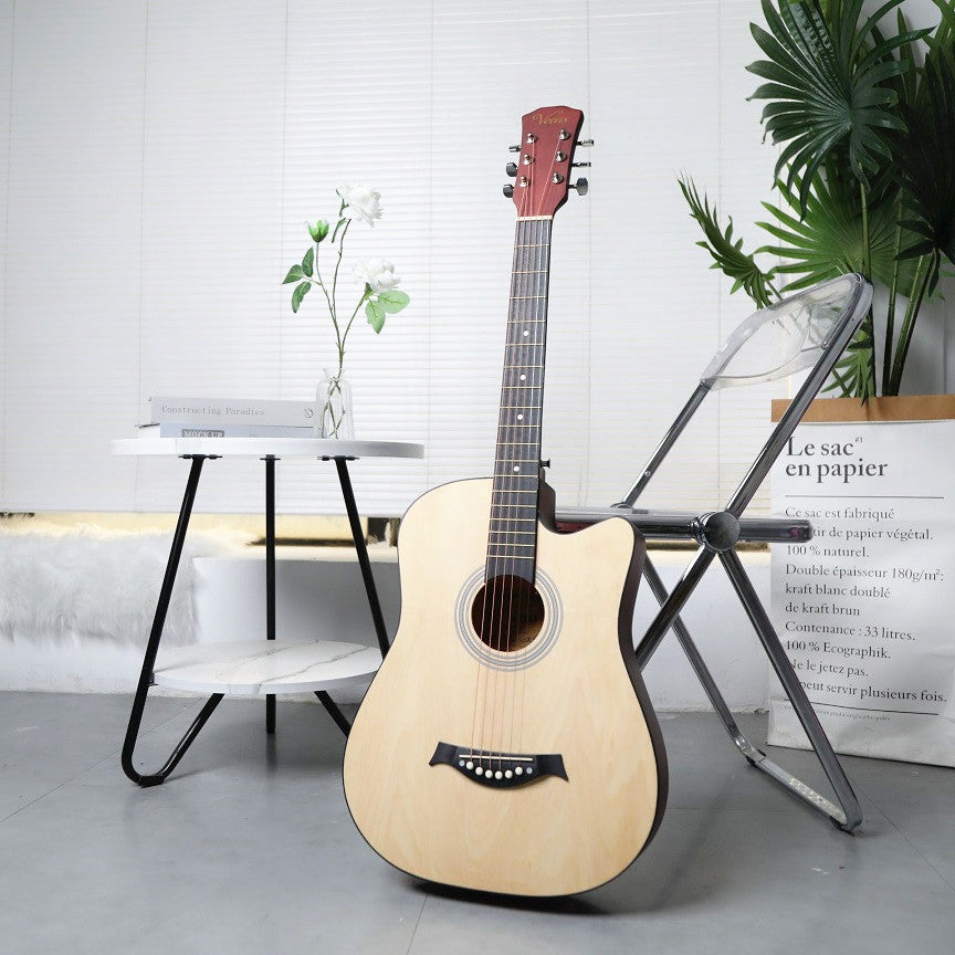 38" Wooden Acoustic Guitar