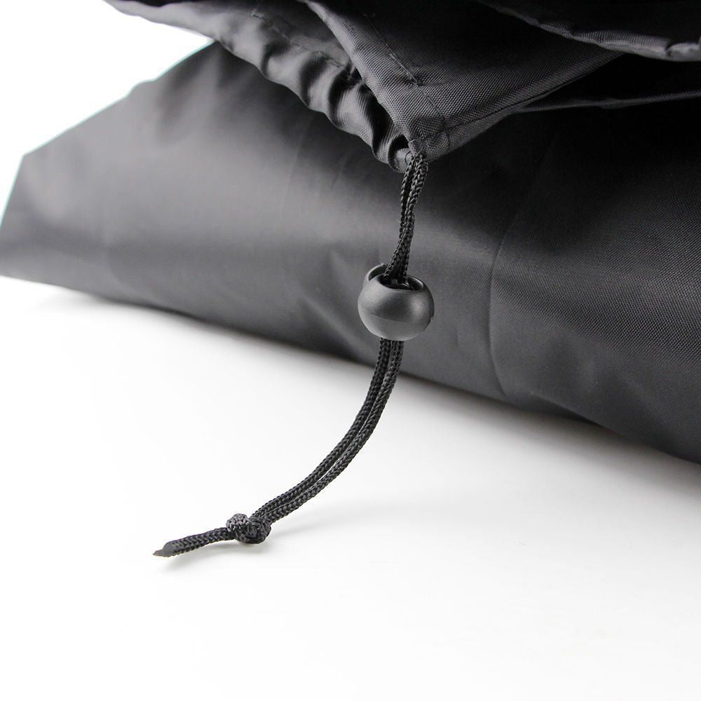 Adjustable drawstring cover