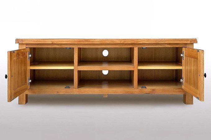 Oak Entertainment Unit - 1500mm