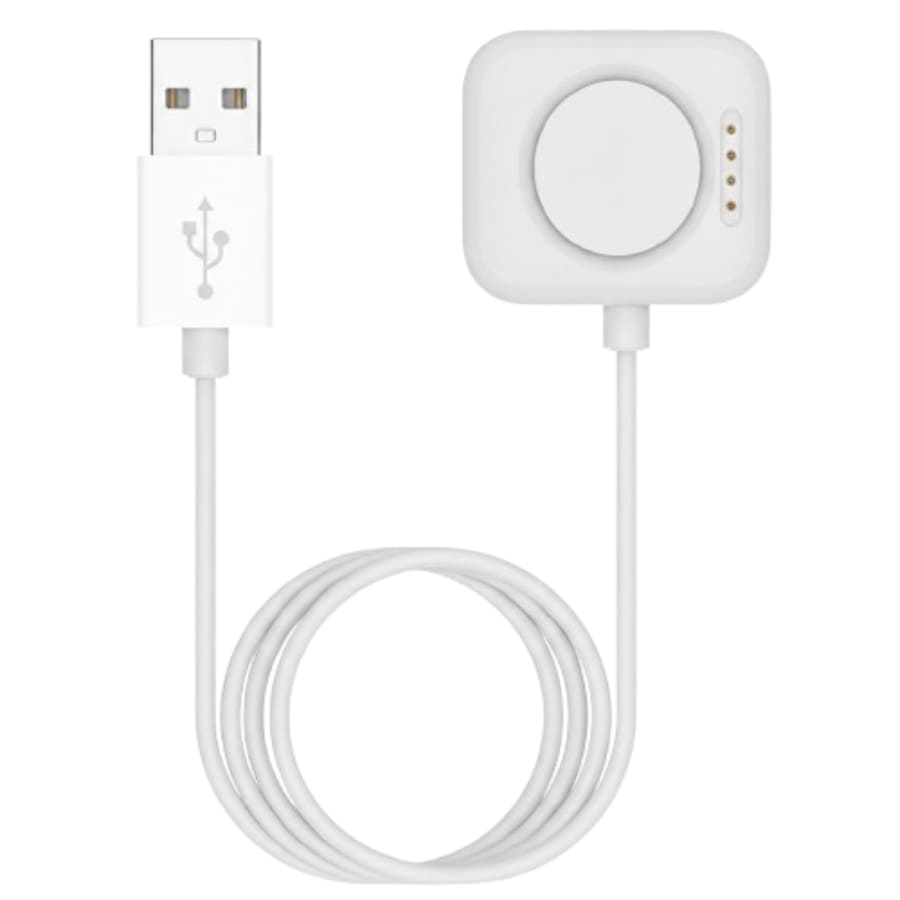USB-A Magnetic Charger Cable OnePlus Watch (OnePlus Watch 2 / Watch 2R / Watch 3) (White) 1m