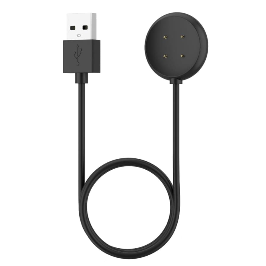 USB-A Magnetic Charger Cable for Google Pixel Watch 2 / 3 (Black) 1m