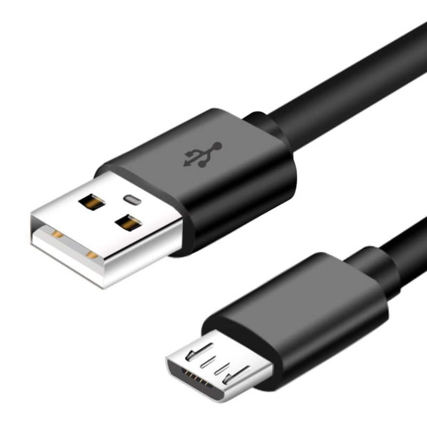 USB-A to Micro-USB Charger Cable for HTC Phones (Black) 1m