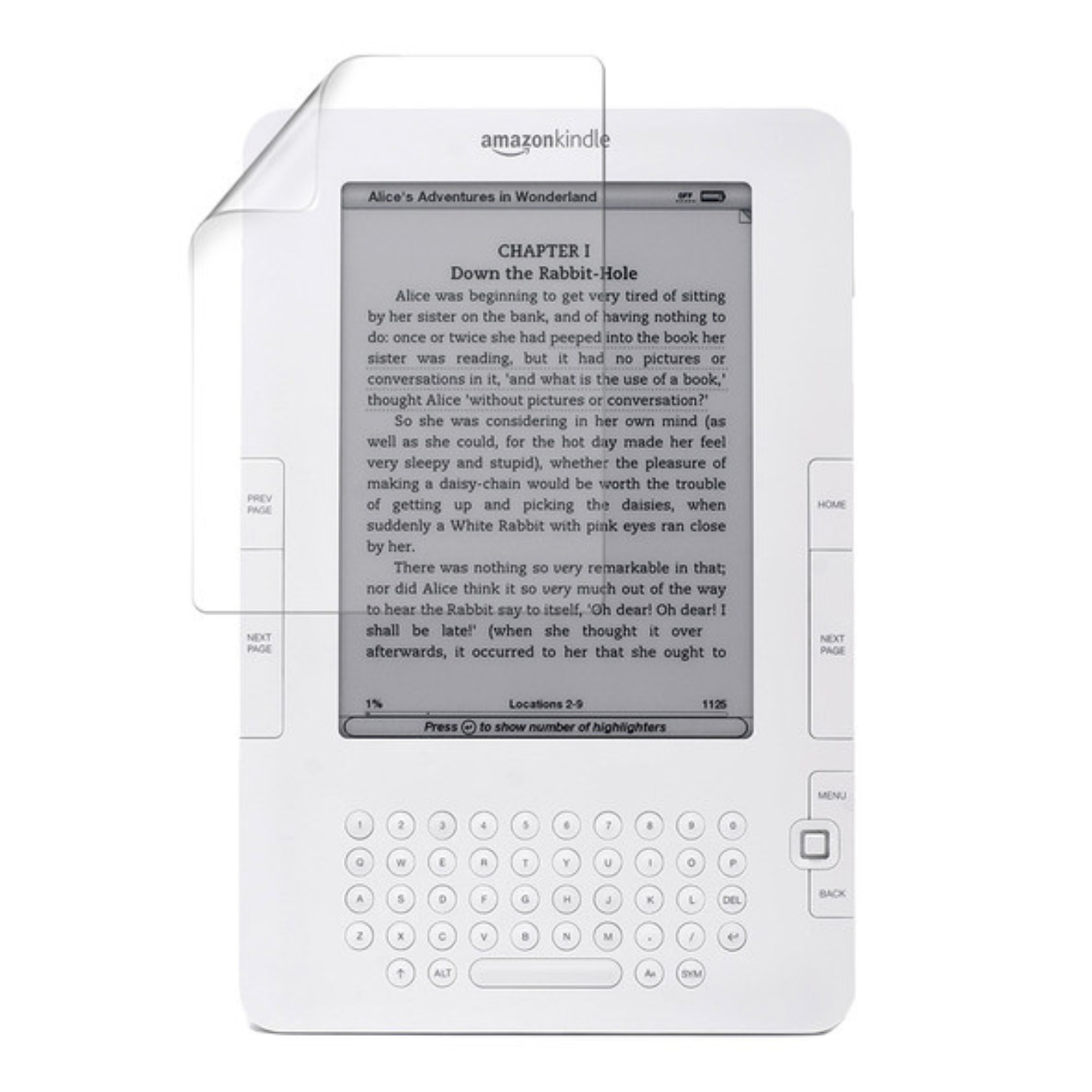 Hydrogel Screen Protector for Kindle Paperwhite (2nd Iteration)