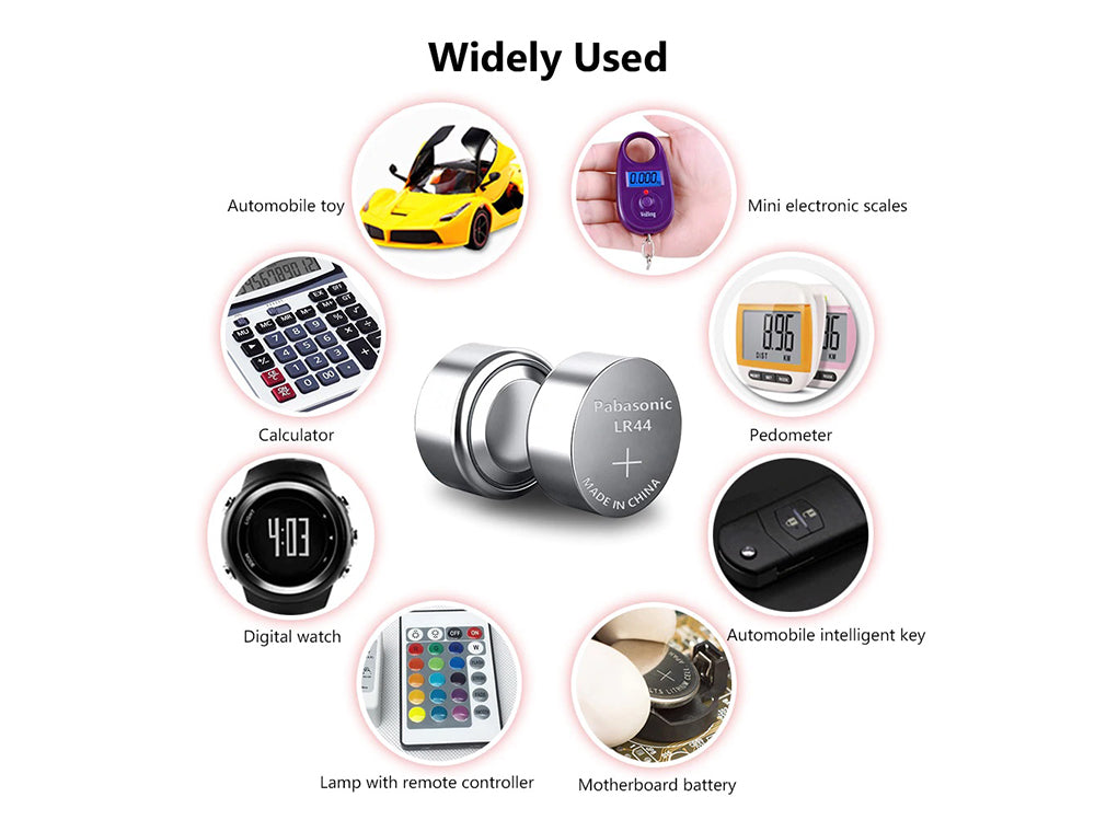 Panasonic LR44 Batteries 2PCS