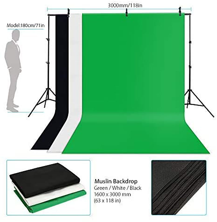 Adjustable height light stands