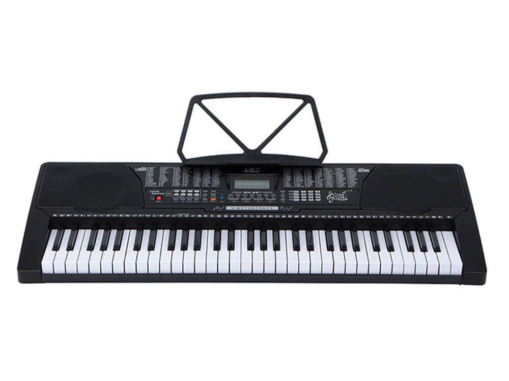 Keyboard with 255 rhythms