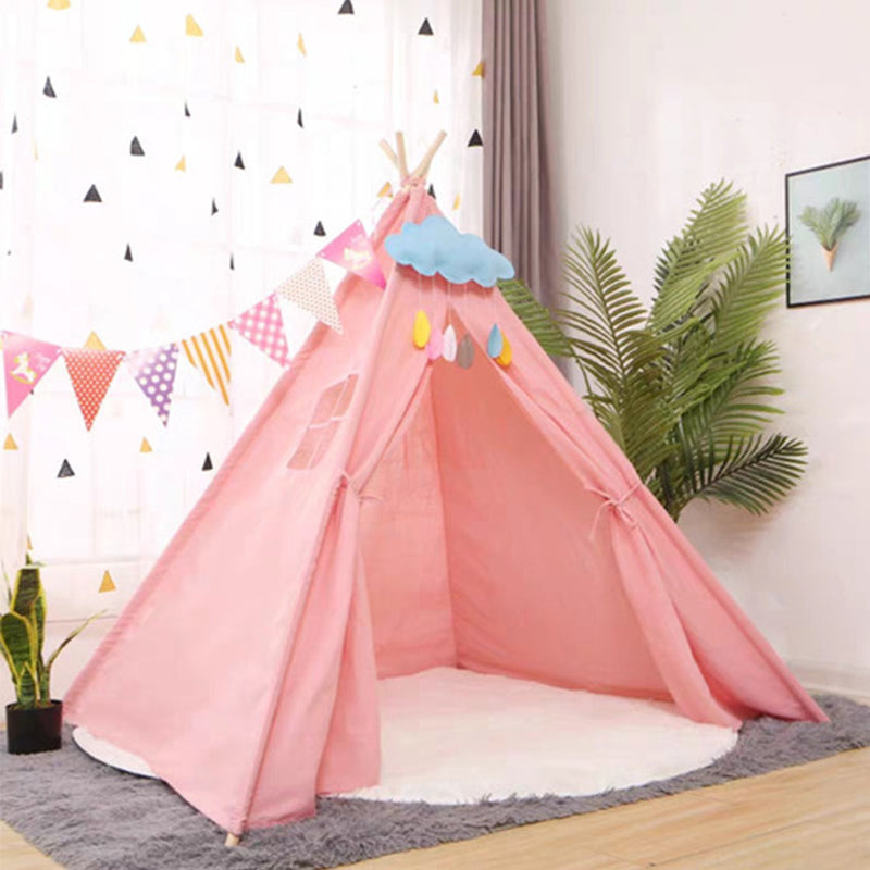 teepee tent with window