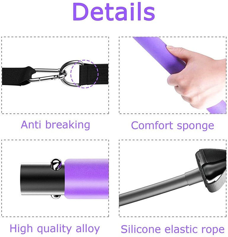Pilates bar with carrying bag