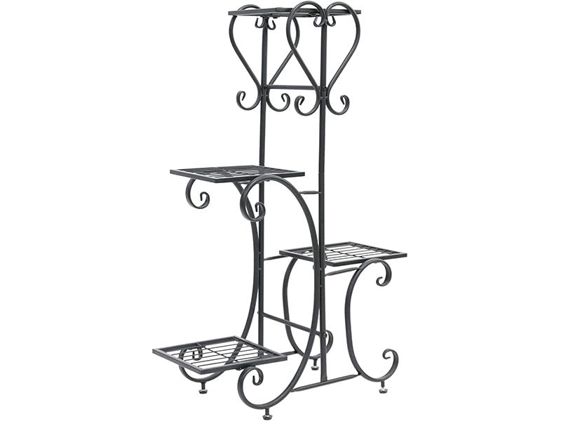 Decorative plant display rack