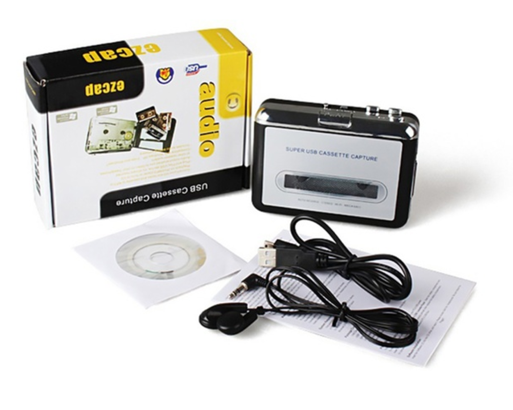 USB Cassette Player and Tape to MP3 Converter