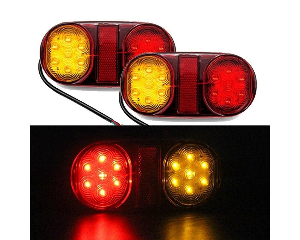 LED Trailer Tail Lights 12V