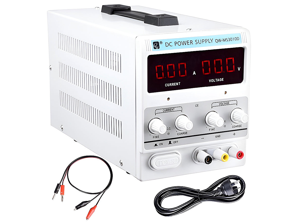 30V 10A DC Power Supply Precision Variable Digital Adjustable Lab Grade