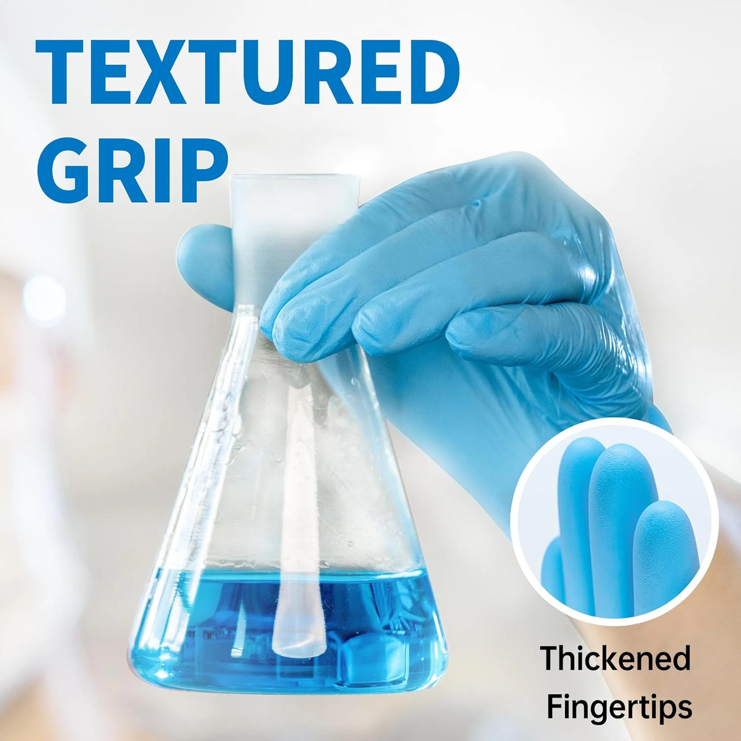 Disposable Nitrile Gloves Medium Size 100pcs