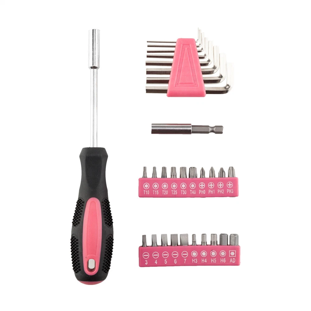 39 Pcs Hand Tools Set Home Repair Toolbox Basic Toolkit set