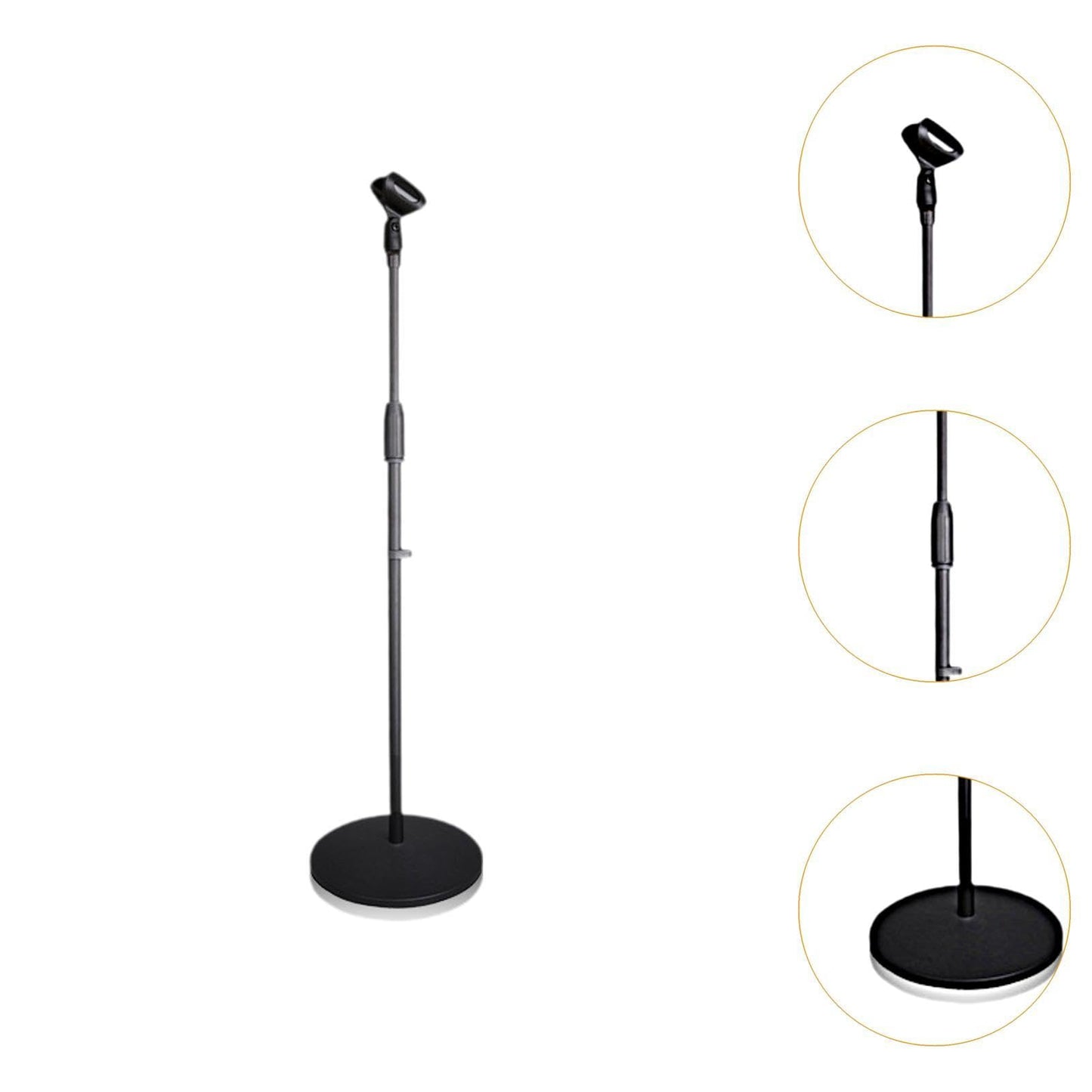 Height Adjustable Tripod Microphone Stand