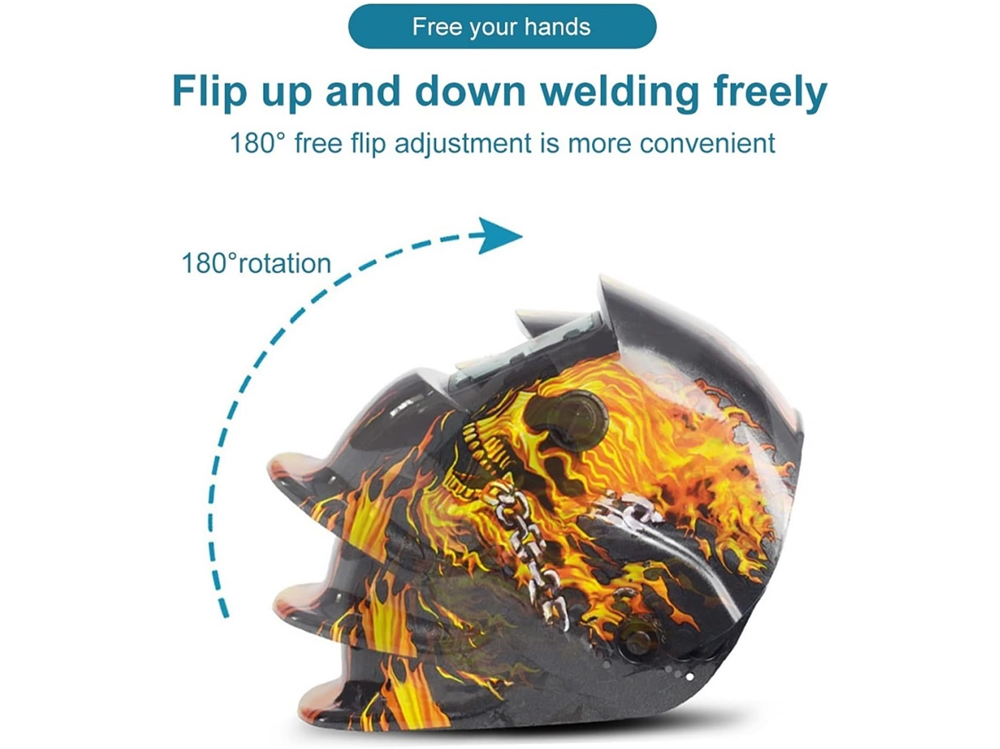 Welding Helmet Solar Auto Darkening Solar & Battery