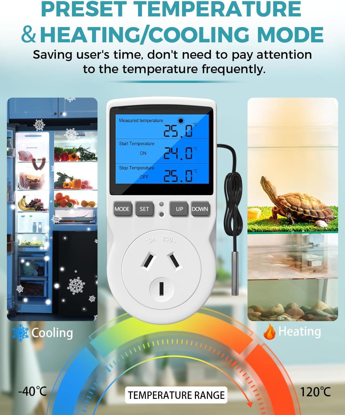 Digital Temperature Controller Thermostat Timer