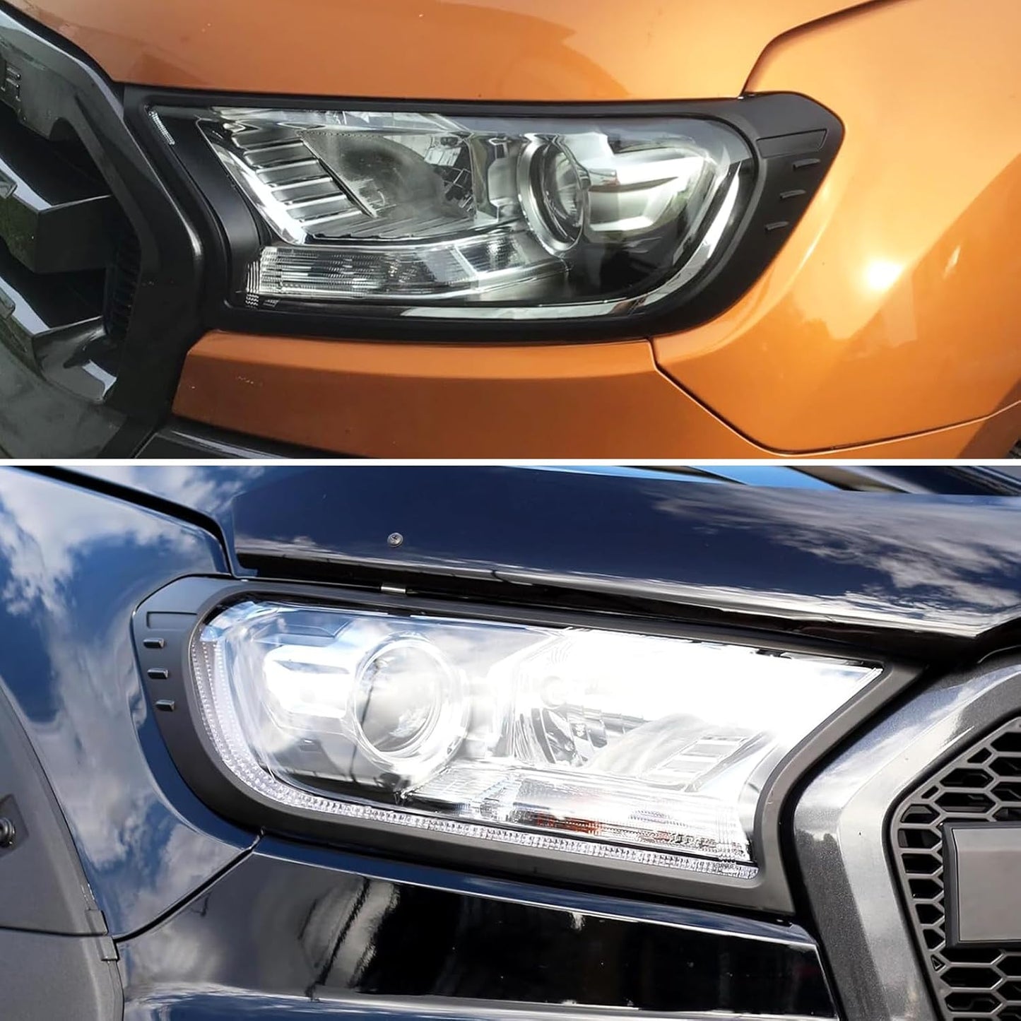Headlight & Tail Light Covers for Ford Ranger 2015-2022