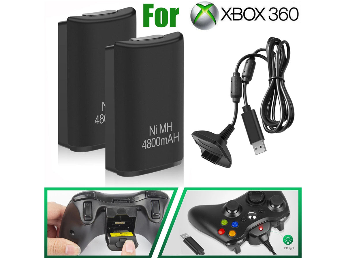 XBOX 360 Controller Battery and Charger Replacement