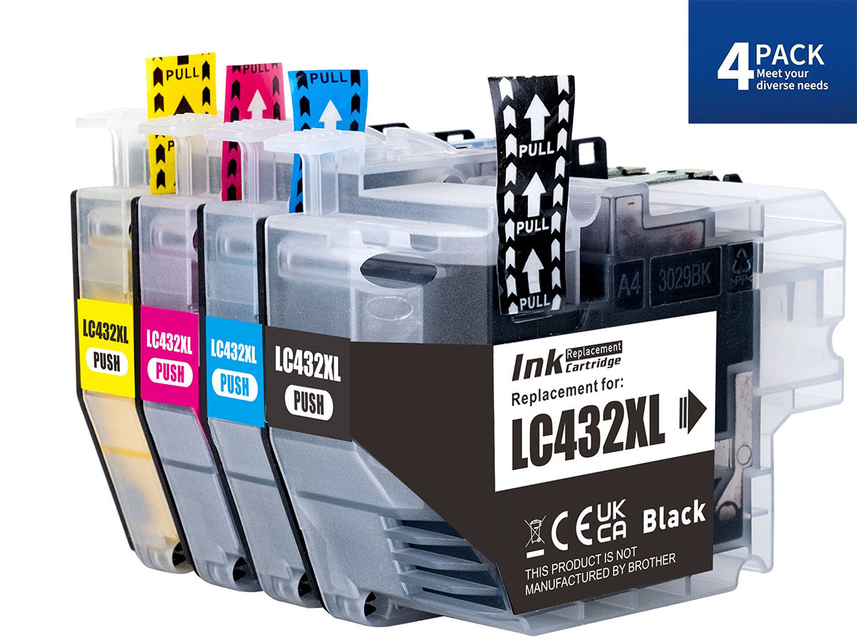 Brother LC432XL Compatible Ink Cartridge – Suits MFC-J5340DW MFC-J5740DW MFC-J6540DW
