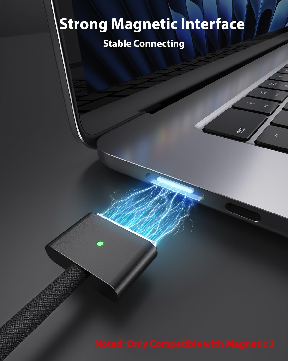 USB C to MagSafe 3 Charging Cable Replacement
