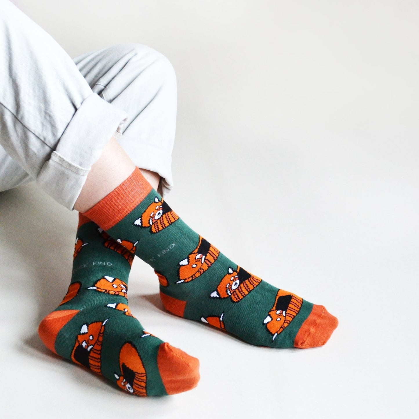 Save the Red Pandas Bamboo Socks