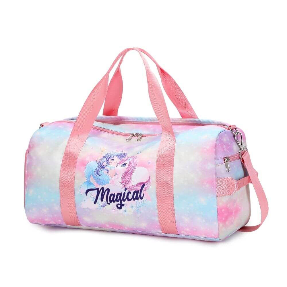 Pink Unicorn Gym Bag & Duffle Bag