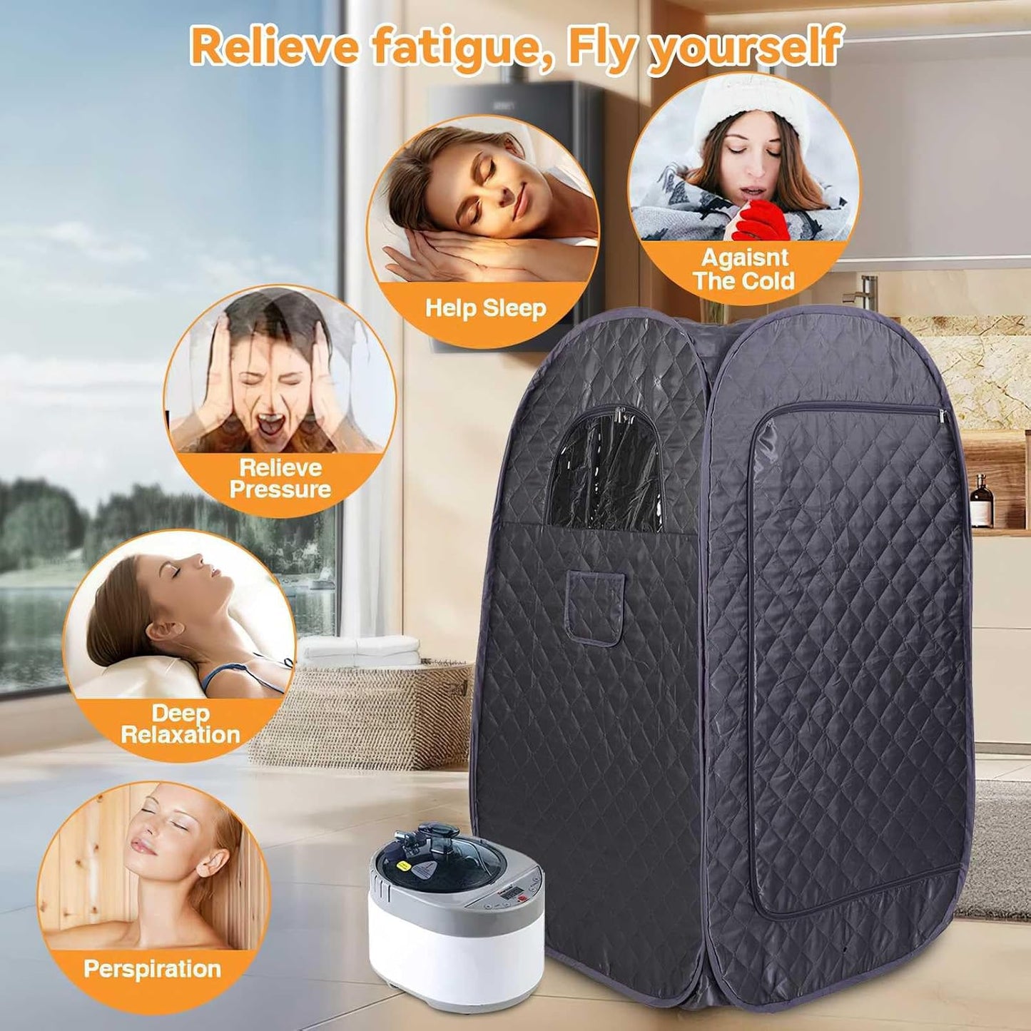 Portable Steam Sauna Spa Room