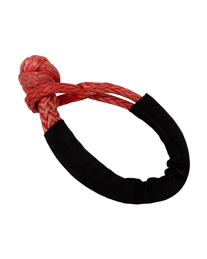Soft shackle close up