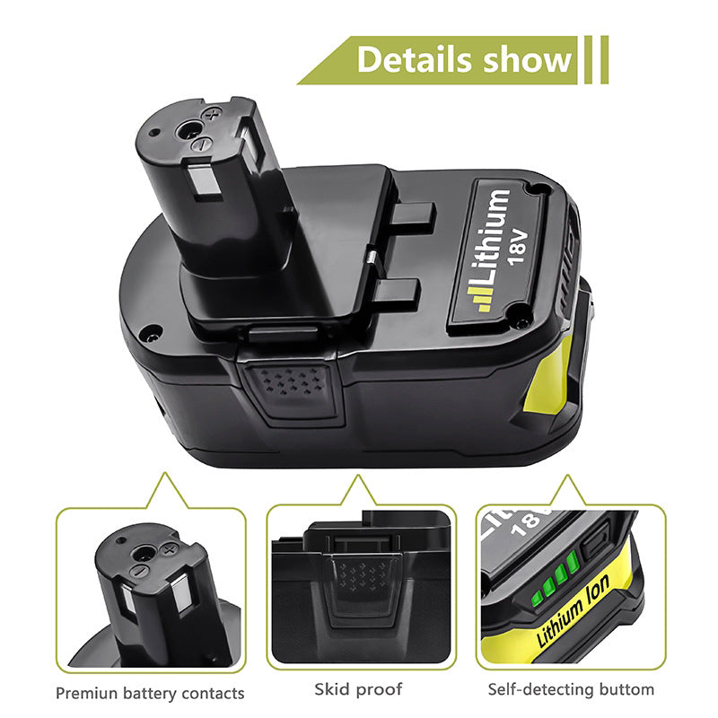 Ryobi battery with long cycle life