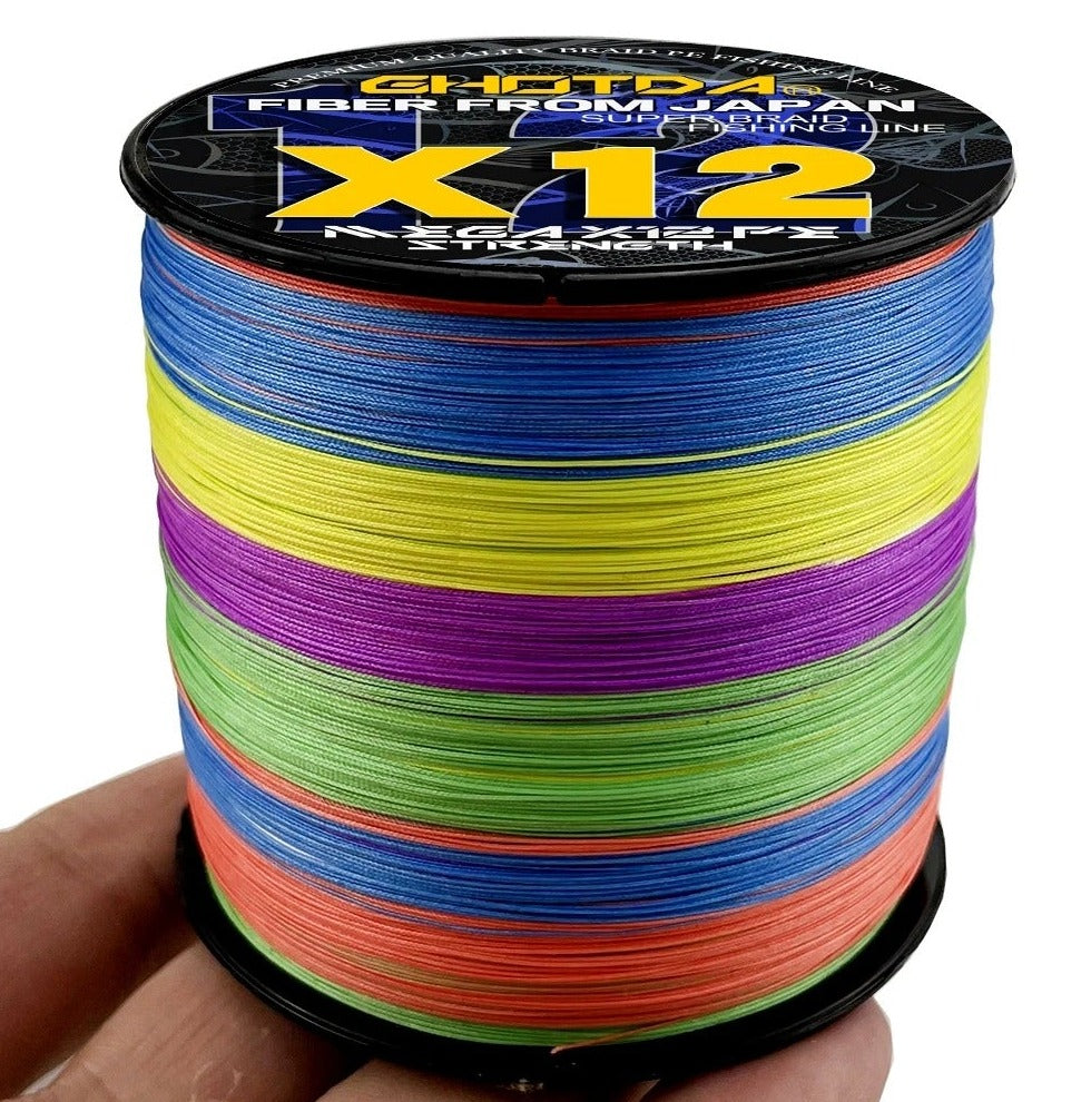 12 Strand x 1000m Fishing Braid