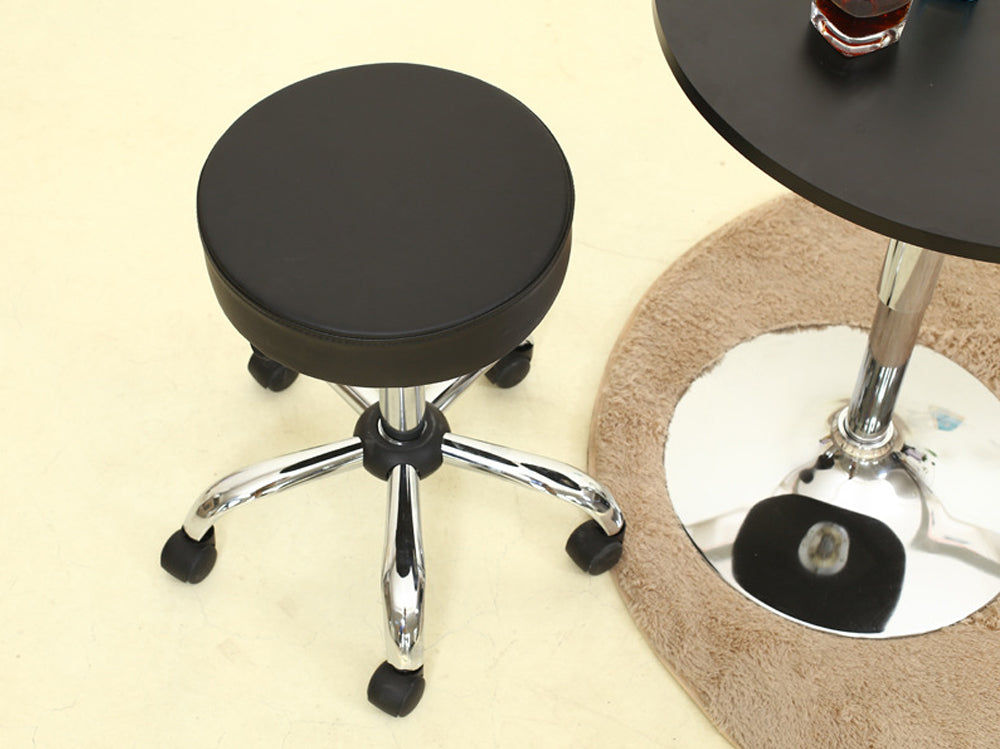 Salon Stool Adjustable Rolling Spa Stool