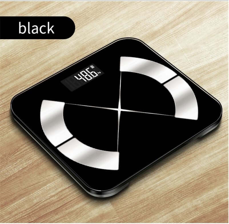 White digital weight scale