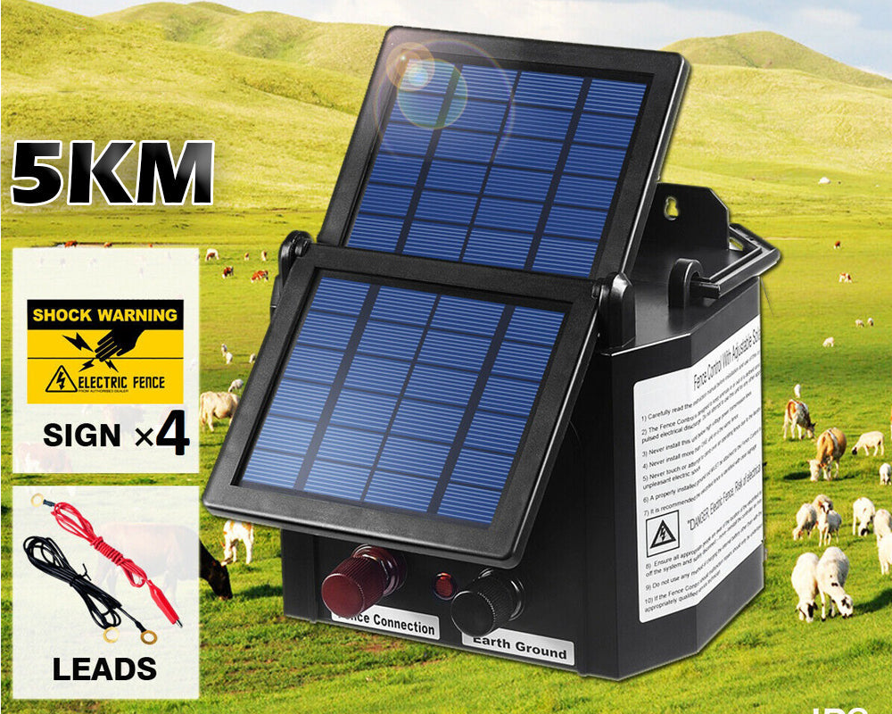 electric fence warning signs